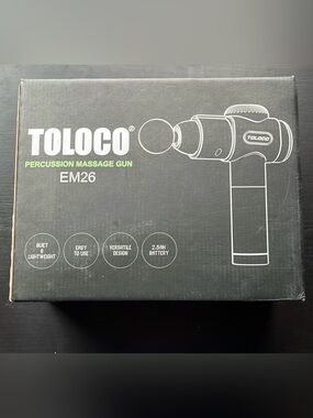 EM26 Percussion Massage Gun - Black